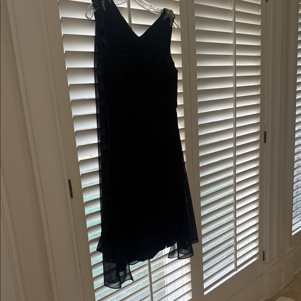 Little black cocktail dress.